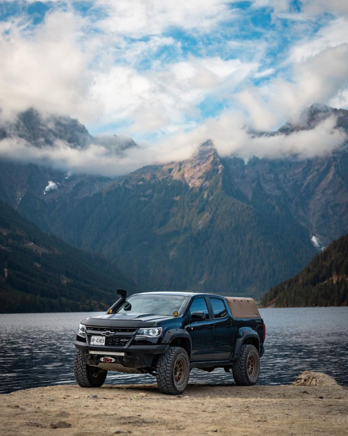 Once upon a time, we fell in love with a photo.....this is that photo. 

#chevycolorado #chevy #softopper #mountains #truckbedcover #truckbedstorage #colorado #offroad #overland #truck