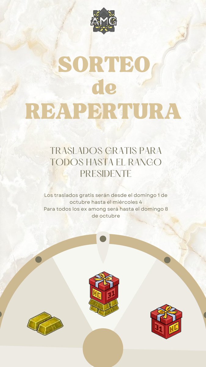 ¡Sorteo por nuestra reapertura el 1 de octubre! 🤎

🥇2L
🥈1L 
🥉1HC

   🌱 Requisitos:
✨ Seguirnos <a href="/Agencia_Among/">Agencia Among</a>
✨ Dar RT &amp; Fav
✨ Etiqueta a un amigo/a, gana 10c

Termina el 2 de octubre, ¡suerte a todos y los esperamos!