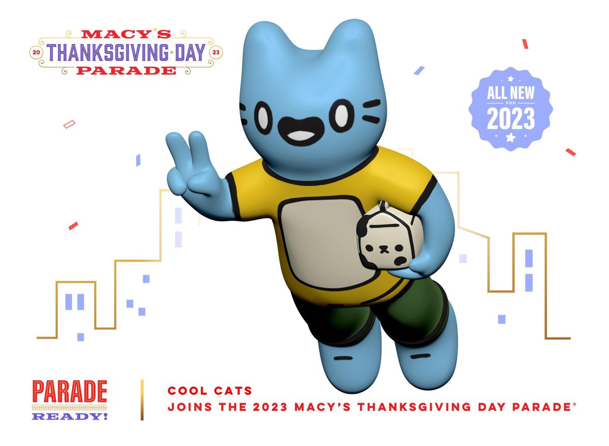 zaingaziani's tweet photo. Spent most of today in meetings for @coolcats debut at Macys Thanksgiving Parade

Only 59 days until Blue and Chugs take over NYC 🎈

Can’t wait for what’s to come! https://t.co/L4SjHYAL1Q