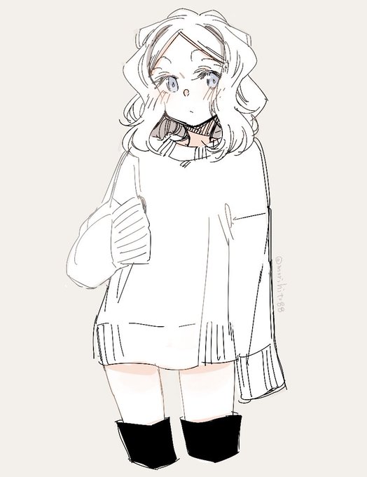 ニーハイブーツいいよね☺️ #ちびっこちゃん朝活 