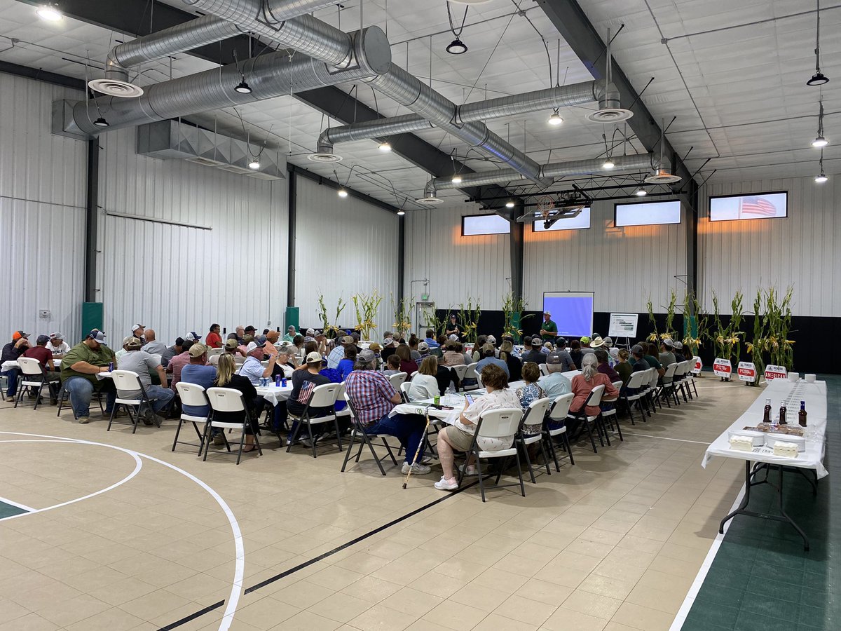 Great evening with Amen Angus Farms and their customers in Crook, CO.  Looking forward to harvest. #PioneerSeed <a href="/PioneerSeeds/">Pioneer Seeds U.S.</a>