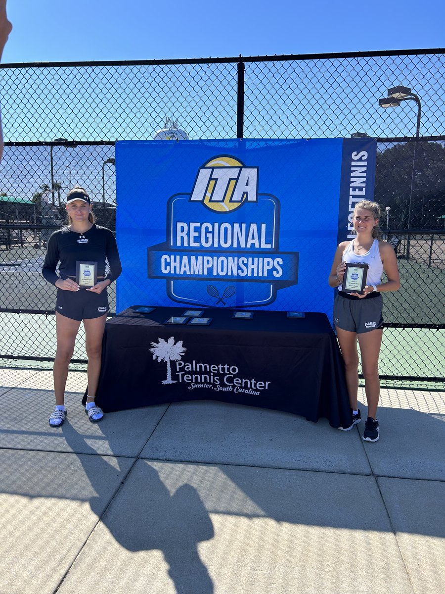 Flagler Athletics (@flaglersports) on Twitter photo Nadja Meier rolled through six matches to win the ITA Division II Southeast Regional singles title👏
Meier defeated the University of North Georgia's Angelina Linnikova, 6-4 and 6-3 in today's final‼️
📰 flaglerathletics.com/news/2023/9/25…
#GoSaints | <a href="/FlaglerWTennis/">Flagler Women’s Tennis</a> Nadja Meier rolled through six matches to win the ITA Division II Southeast Regional singles title👏
Meier defeated the University of North Georgia's Angelina Linnikova, 6-4 and 6-3 in today's final‼️
📰 flaglerathletics.com/news/2023/9/25…
#GoSaints | <a href="/FlaglerWTennis/">Flagler Women’s Tennis</a>