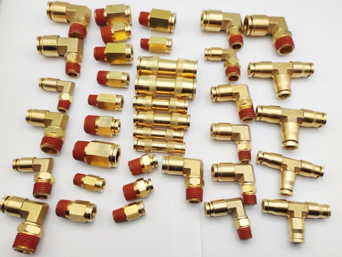 D.O.T. approved Air Brake Push To Connect fittings #dotfittings #airbrakefittings #pacepneumatics 
High quality and competitive prices, welcome to contact us: sales@china-pace.com

WhatsApp: 86 15381945096