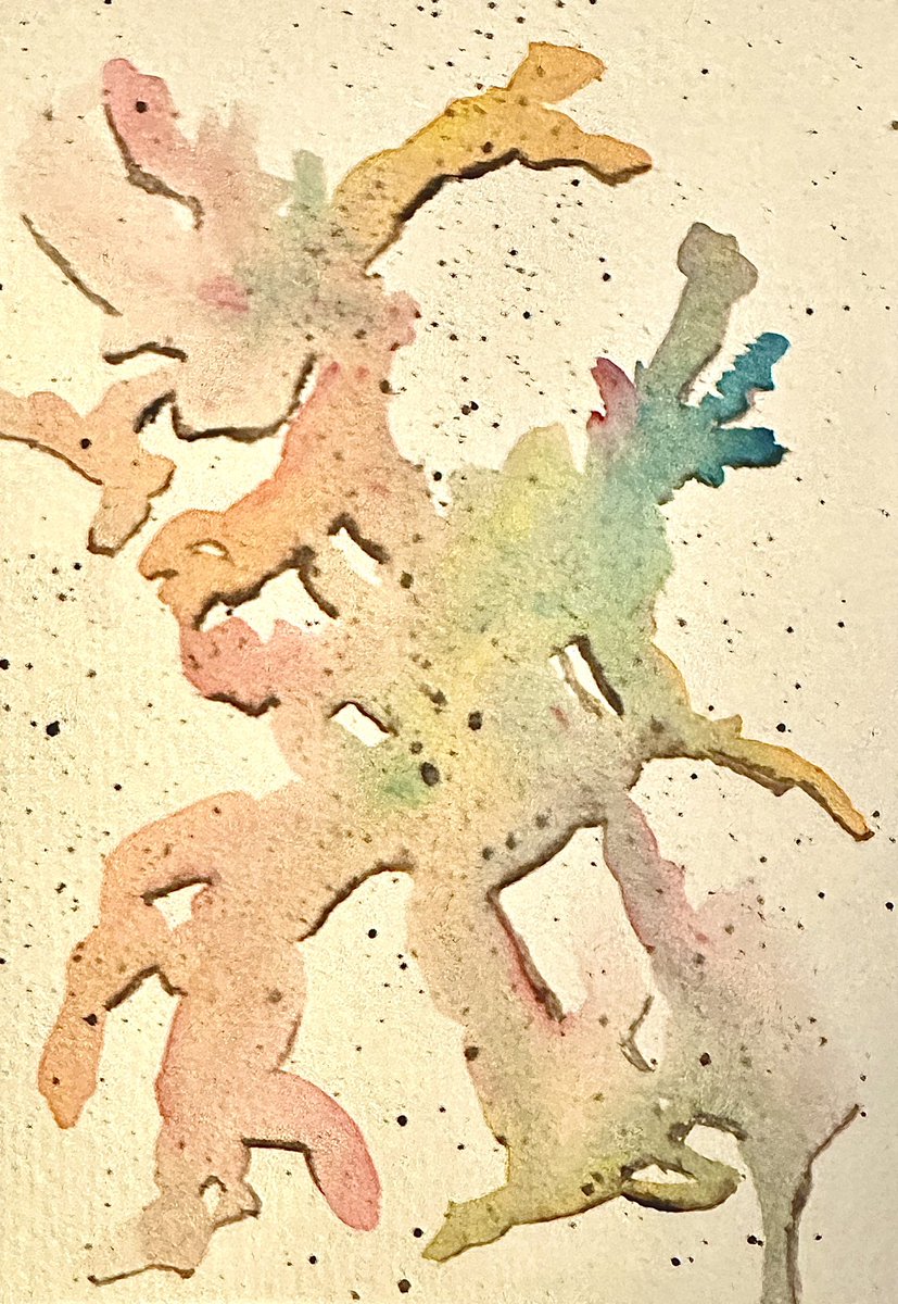 GhostAgamemnon's tweet photo. Playing with water and made an oddly compelling splat. 🤣😊

#paintforfun https://t.co/rQOnqLlsNF