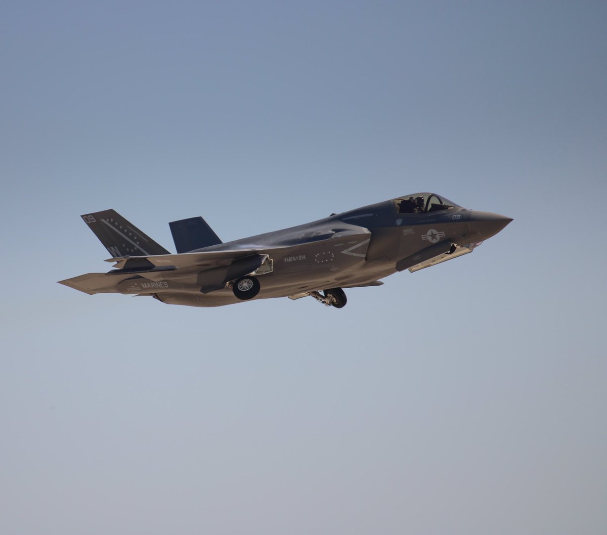 Black sheep f-35bs preforming for the magtf