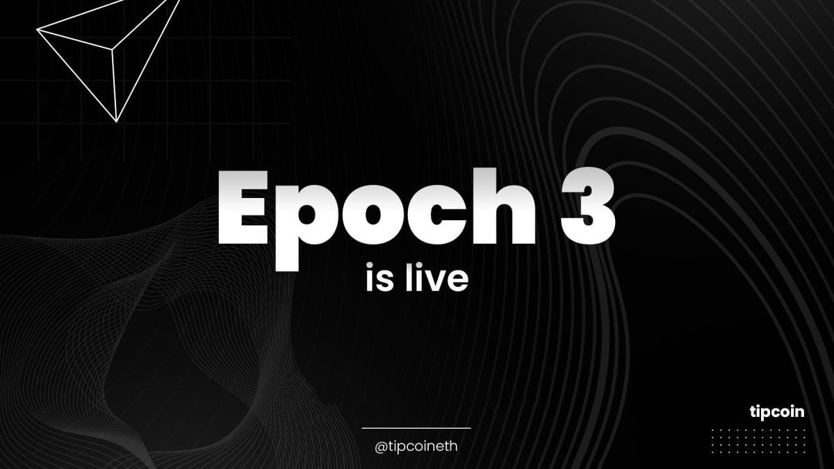 EllaBecker_DEV's tweet photo. $TIP Epoch 3 is now live, platform rewards to follow!

join the airdrop now at: https://t.co/CEIaIn30FJ

$tip #TipCoin #HODL $VRA $ARB #Ethereum #okx #SAFEMOON #AVAX $BNB $BTC #APE #USDT #Airdrop $OKX #Pepe2 #Blur $USDT $LTC #SHIBARMY $BONE $SHIB #LUNC $XRP #BTC $PNDC $USDC https://t.co/TUKAyb1WIR