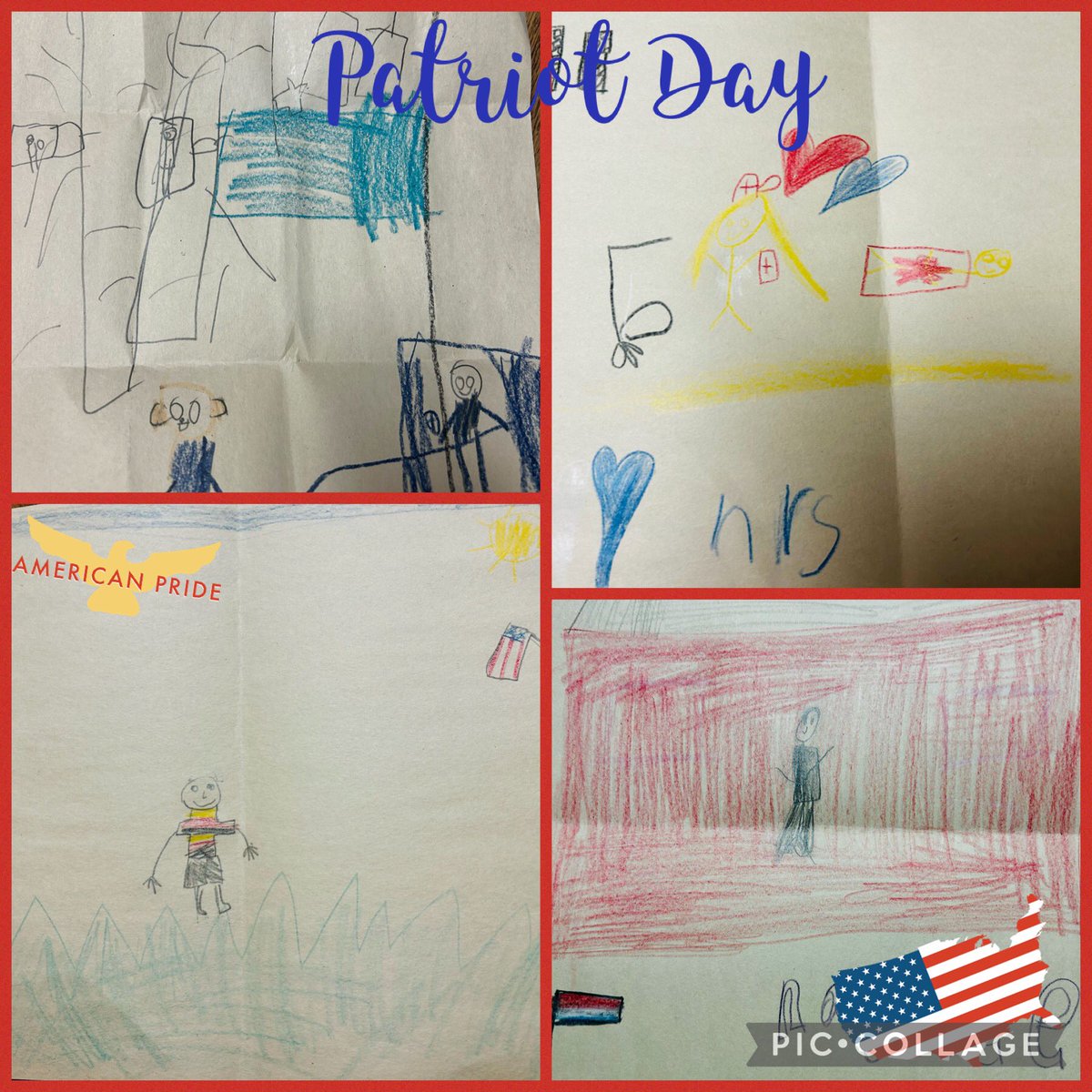 GingerBryan15's tweet photo. Patriot Day art, Book Prom, sorting shoes for physical properties, and circle time. #aesriseabove #granburyisd https://t.co/04jKBHo4LZ