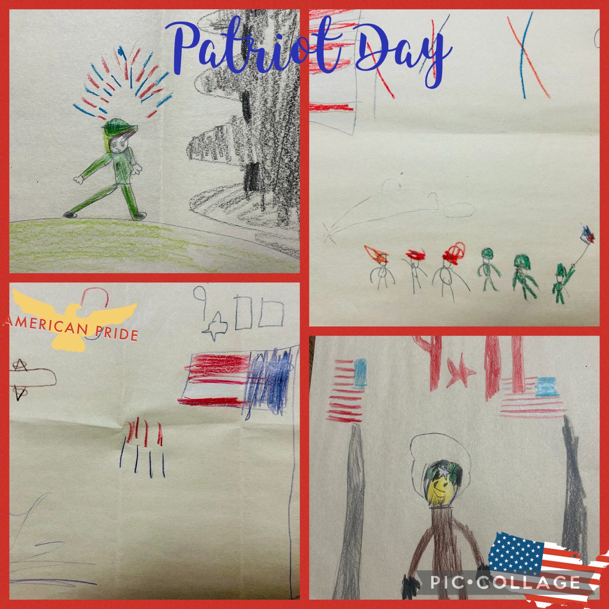 GingerBryan15's tweet photo. Patriot Day art, Book Prom, sorting shoes for physical properties, and circle time. #aesriseabove #granburyisd https://t.co/04jKBHo4LZ