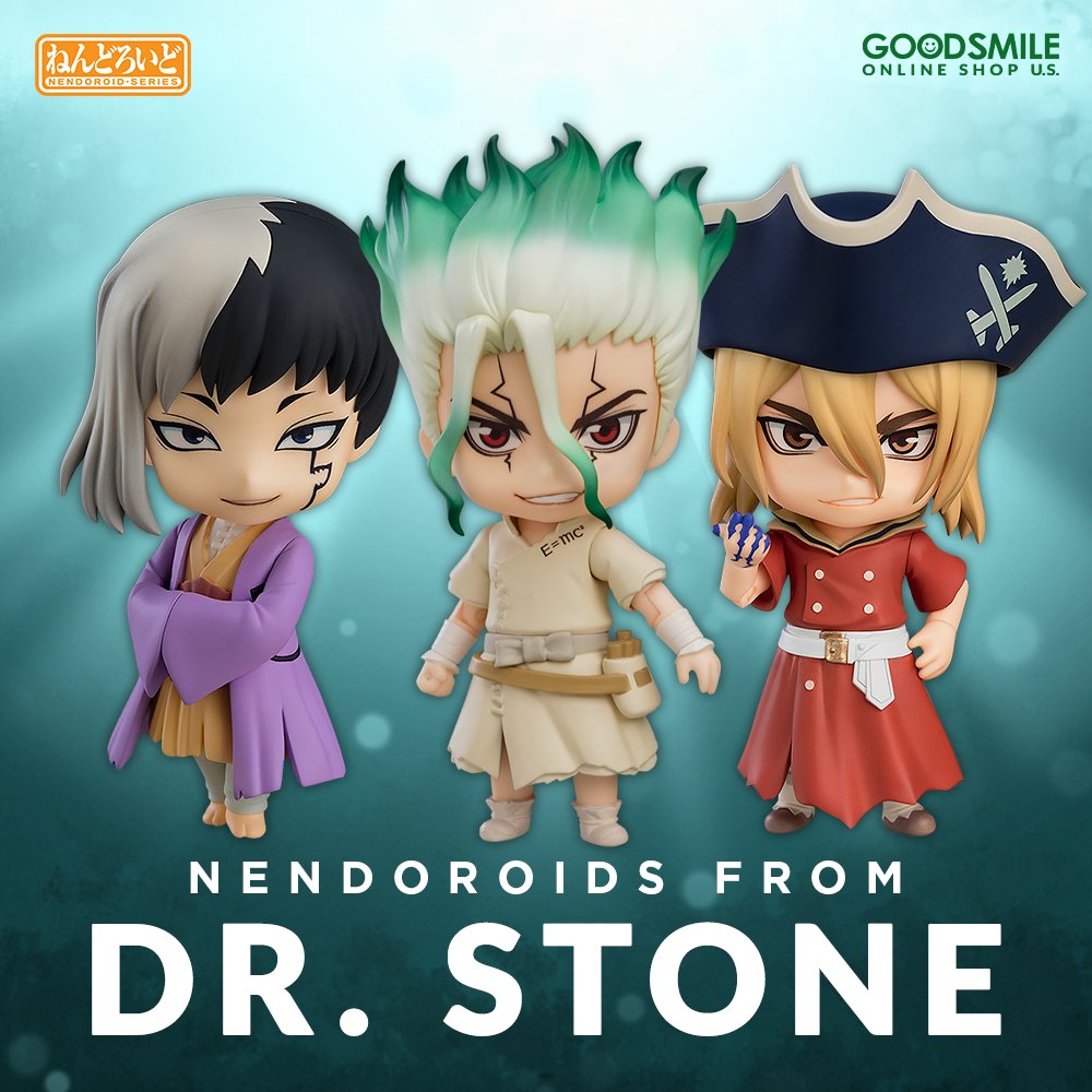 GoodSmile_US on X: Nendoroids from Dr. STONE are here on