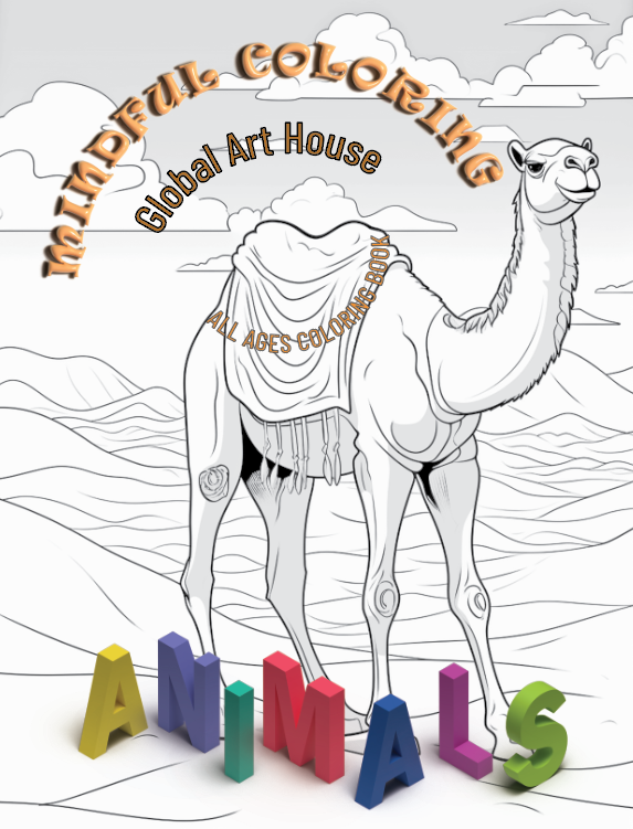 GlobalArtHouse_'s tweet photo. Dreams take flight when you give them color. What dream are you adding hues to today? Over here working on a new coloring book Animals✨ #DreamsInColor #SneakPeak https://t.co/KQ9wGKauZZ