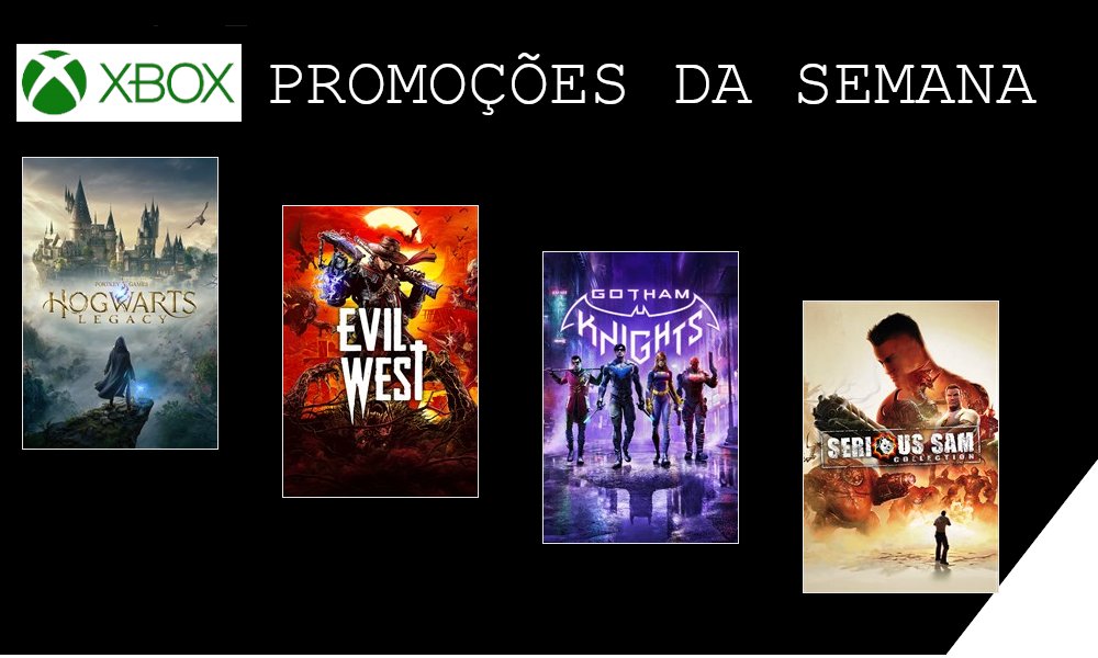 PROMOÇÃO GAMES XBOX ONE/SERIES I DESSA VEZ CAPRICHARAM! 