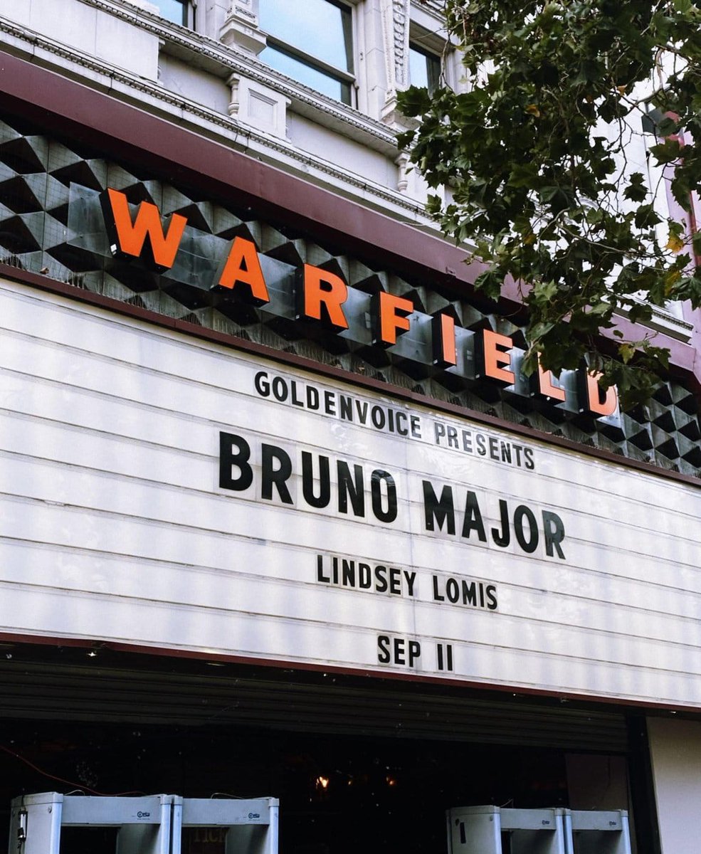 ksjsfm's tweet photo. #ksjsfm Kristian Marcus reviews @MrBrunoMajor and his sold-out show at @thewarfield in San Francisco, which he, " definitely put on a show!" #sjsu #ksjsfm #brunomajor
https://t.co/V9nda83YFK https://t.co/hsEuVm1hCw