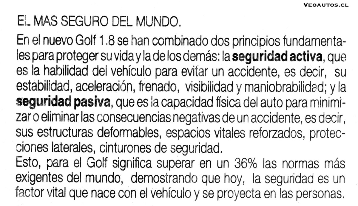 VeoAutos's tweet photo. Volkswagen Golf MK3 Presentación Chile 1992, año en que se comercializan en el país 427 unidades.
+ Info Link https://t.co/uTbQdpJGkY
#golfmk3 #vwgolf #golf1992 #maco #vwchile @VW @addict_car @thecarfactoids @RiveraNotario @VWChile https://t.co/mTujDdCzxT