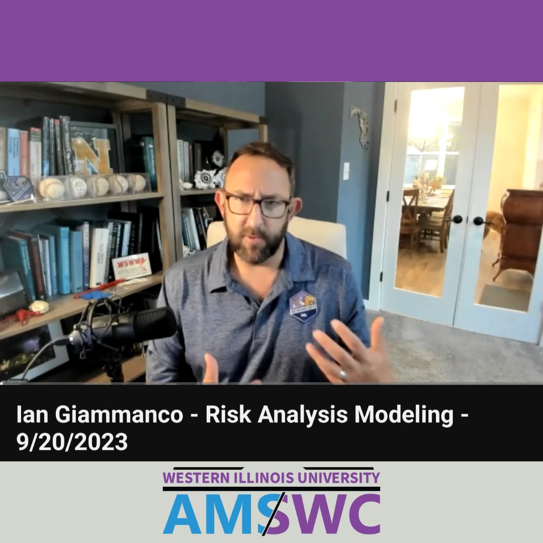 Last Wednesday's Presentation with Ian Giammanco was nothing short of AMAZING!! Go check it out if you missed it!

youtu.be/jNL2ZeGUJ0I?si…

#wiu #wiuams #wiuswc #nws