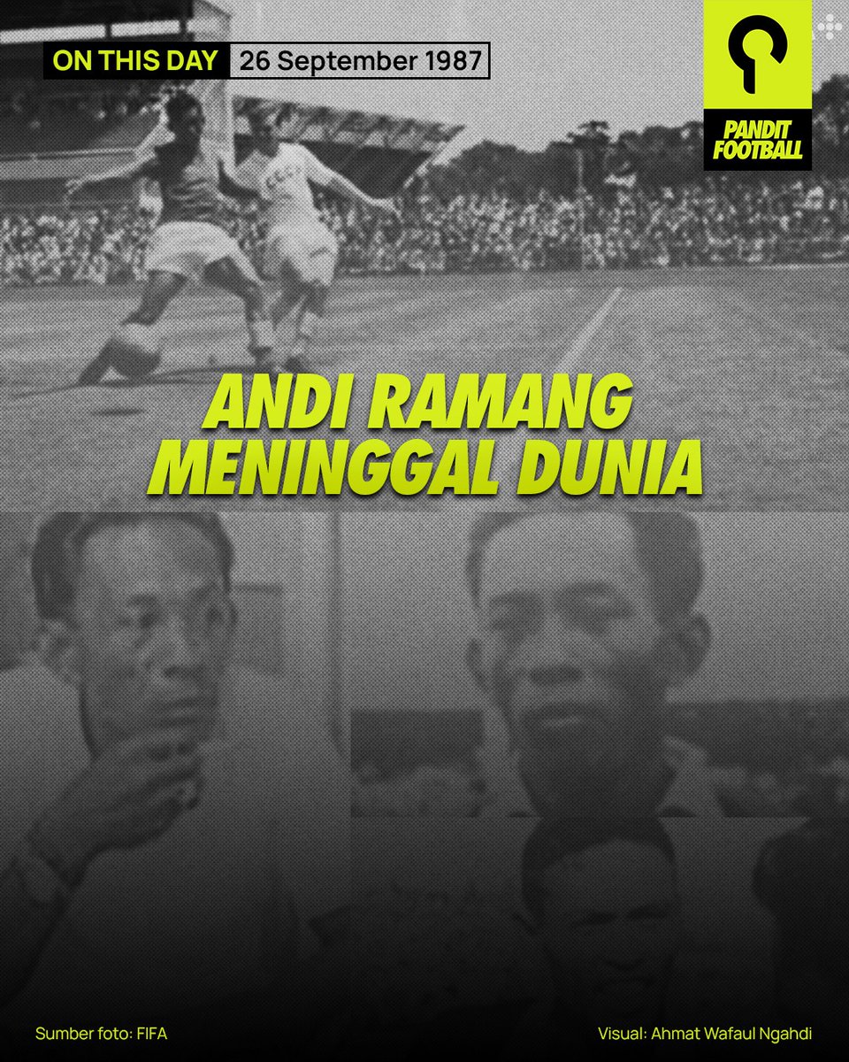 panditfootball's tweet photo. Bagi generasi 1950-an Ramang adalah legenda sepakbola Indonesia.

Selama kariernya, Ramang setia untuk PSM Makassar (1947-1960 dan 1962-1968). https://t.co/Jt58v7AWli
