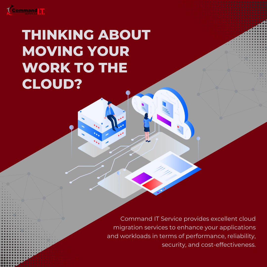 Command_IT_Serv's tweet image. Cloud migration is the strategic process of seamlessly relocating data, applications, and various essential components of a business into cloud computing.

Contact Us 
Phone: 1300 466 866
Website - commandit.com.au

#CommandIT #PerthIT #CloudMigrationStrategy