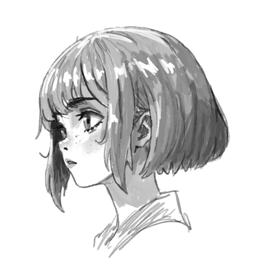 Midrava's tweet photo. Anime style study
#AnimeArt #characterdesign #digitalart #Procreate #midrava #study #sketchart https://t.co/I5bIWJDqv2