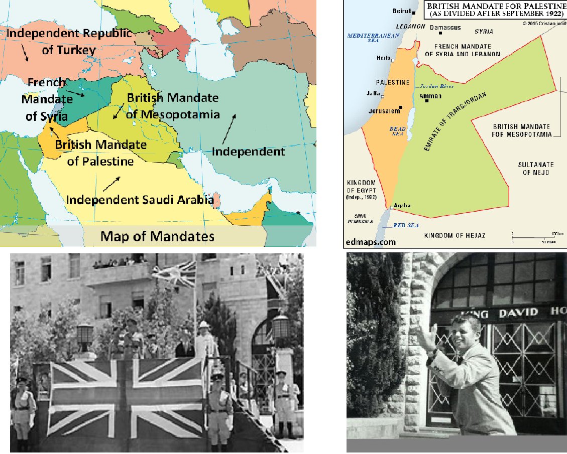 CptAllenHistory's tweet photo. Part 2 of 2 – #Arab Immigration to Pre-State #Israel

Population of Eretz Israel Remained Sparse through the Early 20th Century Before the Much Larger Second & Third Aliyah

Other evidence of the general continued desolation and a lack of population in Eretz Israel into the early 20th century includes a #British account of the Maritime Plain in 1913, which noted “The road leading from #Gaza to the north was only a summer track suitable for transport by camels and carts...no orange groves, orchards or vineyards were to be seen until one reached [the #Jewish village of] Yabna [Yavne] … Houses were all of mud. No windows were anywhere to be seen … The ploughs used were of wood … The yields were very poor … The sanitary conditions in the village were horrible. Schools did not exist … The western part, towards the sea, was almost a desert … The villages in this area were few and thinly populated. Many ruins of villages were scattered over the area, as owing to the prevalence of malaria, many villages were deserted by their inhabitants.”

Also, Lewis French, the British Director of Development wrote of the Land, “[w]e found it inhabited by fellahin who lived in mud hovels and suffered severely from the prevalent malaria … Large areas … were uncultivated … The individual plots...changed hands annually.”

From the start of #WorldWarI in 1914, most of Eretz Israel was owned by the #Ottoman Empire, & a smaller percentage was owned by absentee Arab landlords who lived in #Cairo, #Damascus, and #Beirut. About 80% of the #Arabs living in the Land at that time were debt-ridden peasants, semi-nomads, & Bedouins.

When the Ottoman Empire ruled over Eretz Israel, there was no separate existence of any region called “#Palestine.” The Land was ruled from afar & was largely forgotten, neglected, malaria-infested swamps & ancient ruins.

And as the Ottoman Empire slowly crumbled, it spent very little time, expense, or effort to improve the living conditions.

The population of the land remained overall sparse & agricultural, and the standard of living was poor.

Thus, the report drafted by the British Peel Commission in 1937 in response to the Arab Revolt stated that “in the twelve centuries and more that had passed since the Arab conquest, Palestine had virtually dropped out of history, and that in the realm of thought, of science or of letters, it had made no contribution to modern civilization.”

Furthermore, historian Gad Gilbar later concluded in “The Rise and Decline of Coastal Towns in Palestine,” that only Jaffa and #Haifa saw a particularly significant population increase during the last three decades of Ottoman rule (roughly 1887-1917) because those cities had “attracted population from the rural and urban surroundings and immigrants from outside Palestine.”

Start of the British Mandate Period

After the Ottoman Turks were defeated by the Allies in World War I, the League of Nations granted #France a Mandate over Syria and granted Britain a Mandate over #Mesopotamia and #Palestine (top left).

The British Mandate for Palestine legally adopted the #BalfourDeclaration creating for Britain an international legally binding requirement to establish a Jewish national home there and to facilitate Jewish immigration and encourage close settlement on the land (both legal promises Britain would later break with the #WhitePaper in 1939).

Shortly thereafter, with the approval of the League of Nations, the British cut a newly created “#Transjordan” from the Palestine Mandate & made it into an Arab state under a #Hashemite Kingdom (top right).

Thus, in 1922, there were 17 million Arabs occupying an area of 1.29 million square miles that included developed land & land with great resources and wealth, and which included all principal Arab and Islamic centers.

The remaining Mandate of Palestine, however, was only 10,000 square miles.

In other words, 0.02% of the land was mandated for the Jews, and 99.8% of the land was mandated for the Arabs.

The land had become so desolate & ruinous that Zionism found supporters in certain Arab lands.

For example, Dawood Barakat, editor of the Egyptian paper Al-Ahram, wrote: “It is absolutely necessary that an entente be made between the #Zionists and Arabs, because the war of words can only do evil. The Zionists are necessary for the country: The money which they will bring, their knowledge and intelligence, and the industriousness which characterizes them will contribute without doubt to the regeneration of the country.”

Barakat had support from a leading Arab nationalist, Sherif Hussein, who was the guardian of the Islamic Holy Places in Arabia. He foresaw that the return of the Jews to their ancient homeland would resuscitate the Land.

Hussein wrote, “The resources of the country are still virgin soil and will be developed by the Jewish immigrants … The return of these exiles (jaliya) to their homeland will prove materially and spiritually [to be] an experimental school for their brethren who are with them in the fields, factories, trades and in all things connected with toil and labor.”

For centuries before the modern State of Israel was born, there were no “borders,” as the Land was just part of ever-changing vast #imperialist empires.

Even in the decades before Israel’s independence, the borders were certainly not sealed, and many Arab families of “Sham” (Greater #Syria) wandered into Eretz Israel either on accident as they followed their flocks, or on purpose to seek out the expanding employment & economic opportunities in the Land.

Two events led to the massive influx of Arab immigration to Eretz Israel that occurred in the early 20th century.

First was the immigration of European Jews who often arrived on the back of European capital and European technology.

Second, the creation of a British Mandate Government, whose responsibilities legally required Britain (the world’s most powerful empire at the time) to aide in the economic development of Mandatory Palestine, and thus brought with it the British flag, British capital, & British technology (bottom left).

These two events generated a momentum of economic activity that produced in British Mandate Palestine a standard of living previously unknown in the #MiddleEast.

The results were dramatic. The net domestic product per capita soared & actually doubled between 1922 and 1931.

It is frankly absurd to think the comparatively extreme economic success of modernization was either unknown to or ignored by Arabs living in nearby areas such as Egypt, Syria, Lebanon, and Transjordan. 

It’s no wonder that, based on British Mandate census surveys-alone, we know that the Palestinian Arab population nearly doubled from 670,000 to 1.27 million between 1922 and 1946.

Furthermore, the Hope Simpson Enquiry issued in Oct of 1930 noted there was significant immigration from the surrounding Arab territories. This was consistent with demographer Roberto Bachi’s finding of an “unexplained increase in the Muslim population between 1922 and 1931,” which he found was most likely due to unrecorded Arab immigration due to the difficulty in even detecting such immigrants and a degree of undercounting from the 1922 census.”

In fact, most Arab immigration into British Mandate Palestine was, under British Mandate law, technically “illegal.” Therefore, it was almost entirely unreported & unrecorded.

Frankly, nobody was complaining about Arab immigration to British Mandate Palestine at the time.

The only immigration complaints were coming from Arabs who wanted all Jewish immigration stopped.

Furthermore, when John Hope Simpson first arrived in Mandate Palestine in May 1930, he observed Jewish efforts to buy-up as much privately owned land in Eretz Israel as possible, and he noted the Jews were paying “high prices” for land from absentee Arab landlords.

In addition, the demographic data from 1922 and from 1931 shows Arab migration within and from outside of Mandate Palestine had followed – in both direction and magnitude – into the areas where larger Jewish populations were building (with their accompanying Western capital & modern technology).

As further evidence of the sudden influx of Arab immigration, #Golda Meir gave firsthand testimony in her book “My Life.”

About the time Meir first moved to Eretz Israel in 1921 up to the time of the Arab Revolt of 1936-1939, she wrote, “I did not have to look up British census figures to know that the Arab population of Palestine had doubled since the start of the Jewish settlement there. I had seen for myself the rate of growth of the Arab population ever since I had first come to Palestine. Not only did the living standard of the Arabs of Palestine far exceed that of Arabs anywhere else in the Middle East, but, attracted by the new opportunities, hordes of Arabs were immigrating to Palestine from Syria and other neighboring countries all through those years.”

The British Peel Commission Report in 1937 agreed & noted the Jewish immigrants had made major advancements in the Land via agriculture and industry, which in turn had brought large benefits to the Arab population in raising their standard of living with development in the economic, financial, & social spheres. 

The Report noted the “Arab population show[ed] a remarkable increase ... partly due to the import of Jewish capital into Palestine and other factors associated with the growth of the [Jewish] National Home.”

In his memoirs, King Abdullah later wrote, “It is made quite clear to all, both by the map drawn up by the Simpson Commission and by another compiled by the Peel Commission, that the Arabs are as prodigal in selling their land as they are in useless wailing and weeping.” (italics in original).

That said, it is important to realize that there are inherent problems with relying on population statistics during the British Mandate period because mass immigration was technically occurring in a manner inconsistent with British Mandatory law.

That is why Britain’s “The Palestine Blue Book” from 1937 includes a disclaimer that Britain acknowledged there had been significant (though unnumbered) illegal immigration to Mandate Palestine of both Jews and Arabs.

In fact, this coy mention of “illegal Arab immigration” repeatedly shows up in places like the footnotes of British Mandate-era writings, especially given the embarrassment it would have caused the Mandatory Government to freely admit to the sheer massive number of Arab immigrants that had entered the country in those years.

For example, the Royal Institute for International Affairs wrote about the population of Mandate Palestine during the 1920s & 1930s and said, “[t]he number of Arabs who have entered Palestine illegally from Syria and Transjordan is unknown. But probably considerable.”

As another example, C.S. Jarvis, who was the governor of the Sinai from 1923 to 1936 wrote that illegal Arab immigration to Mandate Palestine was coming from the #Sinai, from Trans-Jordan, and from Syria.

Jarvis also noted that, during the Arab Revolt of 1936-1939, the ongoing massive illegal Arab immigration into Mandate Palestine had made it “very difficult to make a case out for the misery of the Arabs if at the same time their compatriots from adjoining states could not be kept from going in to share that misery.”

Winston #Churchill also noted of Eretz Israel in 1939 that “far from being persecuted, the Arabs have crowded into the country.”

At the height of the Arab Revolt in 1938, the British High Commissioner for Palestine, Sir Harold MacMichael, said he believed the Arab landowners were complaining about sales to Jews simply to drive up prices for lands they wished to sell. He further noted that many Arab landowners had been so terrorized by Arab rebels that they decided to leave British Mandate Palestine and sell their property to the Jews.

The Jews, after all, had by that time gone from determined to desperate for their homeland with the rise of Naziism, and were willing to pay truly exorbitant prices to already-wealthy Arab landowners for small tracts of arid land.

In 1944, for example, Jews were paying between $1,000 and $1,100 per acre in Eretz Israel. The land the Jews purchased was almost entirely arid or semiarid land. For comparison-sake, rich black Iowa soil in 1944 was selling for 10% of that cost at about $110 per acre.

Immigration (both Jewish and Arab) to Eretz Israel exploded between the end of World War I & the start of #WorldWarII.

About 37% of the total immigrants were Arabs who wanted to take advantage of the higher standard of living the Jews had made possible.

The Arab population also grew naturally during this timeframe because of the improved living conditions created by the Jews, as they drained malarial swamps & brought improved sanitation & health care to the region. Thus, for example, the Muslim infant mortality rate fell from 201 per thousand in 1925 to 94 per thousand in 1945, & life expectancy rose from 37 years in 1926 to 49 in 1943.

It is not controversial to say that migration flows toward economic opportunities.

To give modern-day examples, since the mid-20th century, millions of North African and East European migrants left their native villages, towns, & cities for the more productive and higher-paying jobs in western Europe. The European Commission estimates that approximately 500,000 migrants enter the #EuropeanUnion illegally each year (almost as many as enter legally).

Similarly, people of #Mexican, #CentralAmerican, and #SouthAmerican descent have illegally crossed into the #UnitedStates for decades for greater opportunities & due to massive wage disparities.

The same logic applies in the Middle East – people follow economic opportunities (just as millions of Arabs have done since at least the 1980s with migration toward countries with oil-rich economies).

Immigration Post-World War II

Following #WWII, the Anglo-American Committee of Inquiry went to Mandatory Palestine to study the conditions & report back.

Among other things, the Committee found in November 1945 that during the years of the British Mandate, there had been “unprecedented growth in the size and prosperity of the Arab population of Palestine, as well as the Jews.”

The Committee also noted the “impact of Western science and Western technology upon a semi-feudal civilization.” Arab agriculture had been traditional and far less effective. 

Thus, the Committee stated, “[t]he influx of Western capital and the purchase of modern equipment for agriculture and industry excite in the minds of the Arabs a sense of inferiority and the feeling that they are contending against an imponderable force which is difficult to resist.”

The Arab population between the World Wars increased most in cities with large Jewish populations where new economic opportunities had been created.

Thus, from 1922-­1947, the non-Jewish population increased 290% in #Haifa, 131% in #Jerusalem, and 158% in #Jaffa.

In Arab towns, the population growth was more modest: 42% in #Nablus, 78% in #Jenin, and 37% in #Bethlehem.

Furthermore, demographer Roberto Bachi’s 1974 study included among his findings the fact that there was “great economic development of the coastal plains—largely due to Jewish immigration,” which he found was “accompanied both in 1922-1931 and in 1931-1944 by a much stronger increase of the Muslim and Christian populations in this region than that registered in other regions.”

Bachi noted this dramatic increase resulted from a combination of a strong decrease in mortality of the non-Jewish population in Jewish areas & stronger immigration toward economically developing areas where European Jews were building.

Meanwhile, Jewish landownership had drastically increased.

By 1947, Jewish holdings in Palestine amounted to about 463,000 acres. Approximately 45,000 of those acres were acquired from the British Mandatory government, about 30,000 were purchased from various churches, and the vast majority (about 84%) of Jewish landownership came from purchases made from absentee Arab landowners.

In the pre-State of Israel days, selling land to Jews for exorbitant prices was all the rage among wealthy Arabs.

Among those prominent Arabs who were happy to sell their land to Jews at the insane prices they were willing to pay included: the Arab mayors of Gaza, Jerusalem, & Jaffa; Muslim religious scholar As’ad Shuqeiri (father of first #PLO chairman Ahmad Shuqeiri); King Abdullah himself; & several leaders of the Muslim Supreme Council & Arab nationalist movements.

In April of 1948 – just before the British officially ended their Mandate – a young Robert F. Kennedy went to Eretz Israel to report on what was happening on the ground (bottom right). His dispatches were published amid the early months of the Israeli War of Independence in June of 1948.

One of Kennedy’s dispatches, published on June 3, 1948, noted details of how the Jews had transformed the land. “[W]hat was once arid desert,” Kennedy wrote, had now been turned into “flourishing orange groves. Soils had to be washed of salt, day after day, year after year, before crops could be planted. One can see this work going on in lesser or more advanced stages wherever there are Jewish settlements in Palestine.”

Kennedy pointed specifically to #TelAviv as a modern Jewish marvel, noting it had grown from a “small village of a few thousand inhabitants … into a most impressive modern metropolis of over 200,000.”

As Kennedy summed up the Jewish transformation of the Land: “[the Jews] ha[d] truly done much with what all agree was very little.”

And with that vast, extraordinary improvement in the Land, Kennedy also noted that “[t]he Jews point with pride to the fact that over 500,000 Arabs, in the 12 years between 1932 and 1944, came into Palestine to take advantage of living conditions existing in no other Arab state. This is the only country in the Near & Middle East where an Arab middle class is in existence.”

Kennedy’s findings were later confirmed in Peters’ “From Time Immemorial,” which was a thoroughly researched study of Arab #immigration into Palestine based on information available to her at the time including many accounts of 19th century travelers’ journeys through Eretz Israel.

In documenting the details of how the burgeoning Jewish & Arab populations in the area emerged from the Land’s desolate 19th century beginnings, Peters demonstrated that most “Palestinians” are not tied to the Land by centuries, but rather are the descendants of the Arab economic migrants who arrived in the late 19th and early 20th centuries.