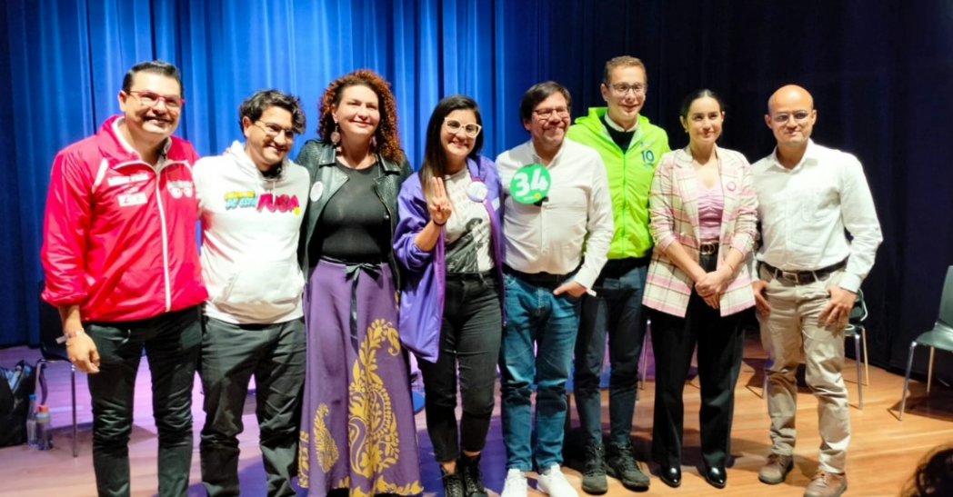 ShameelThahir's tweet photo. Hoy desarrollamos una nueva #AulaDeLasIdeas de #CreateCamps en dónde #SomosPoli tuvo la posibilidad de contrastar las diversas propuestas de ciudad de un amplio espectro de candidaturas al concejo de Bogotá. 🇨🇴♻️
Muchas gracias por el tiempo y la paciencia ✌️ @Poligran https://t.co/cWO6HPDXZY