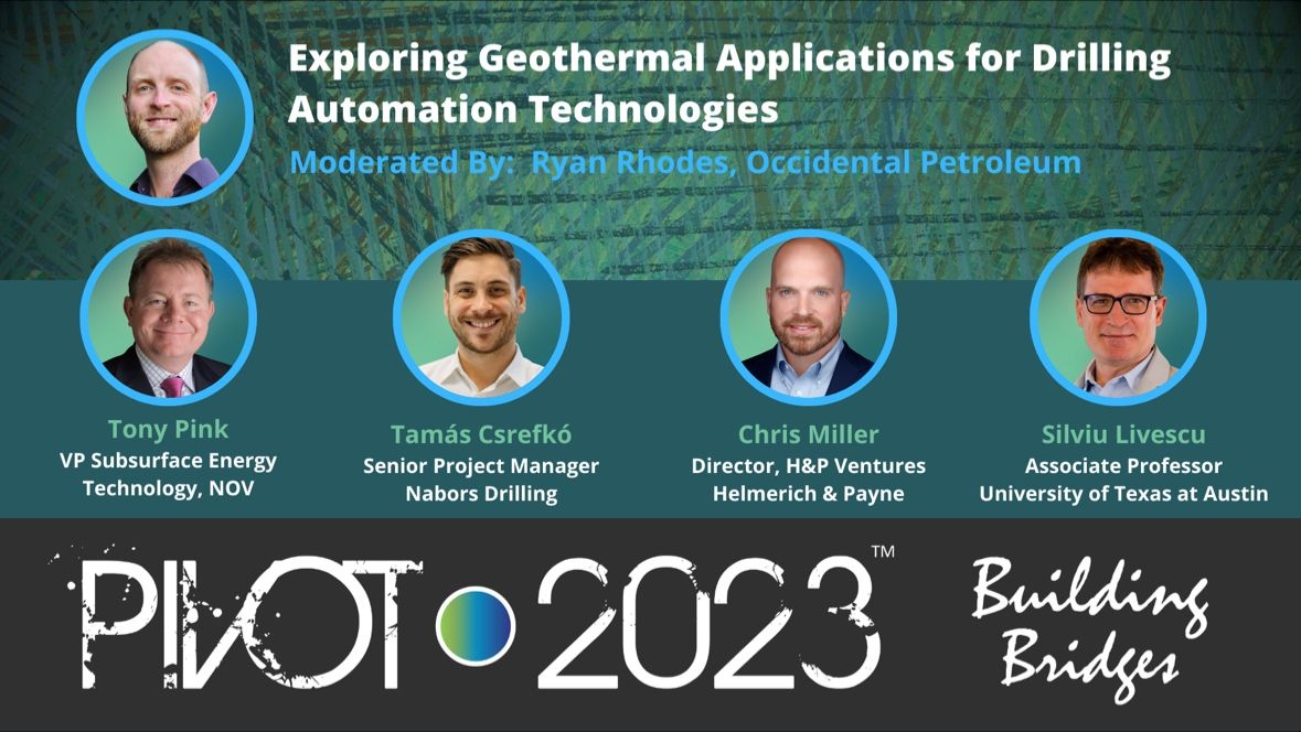 PIVOT Geothermal Conference tweet media