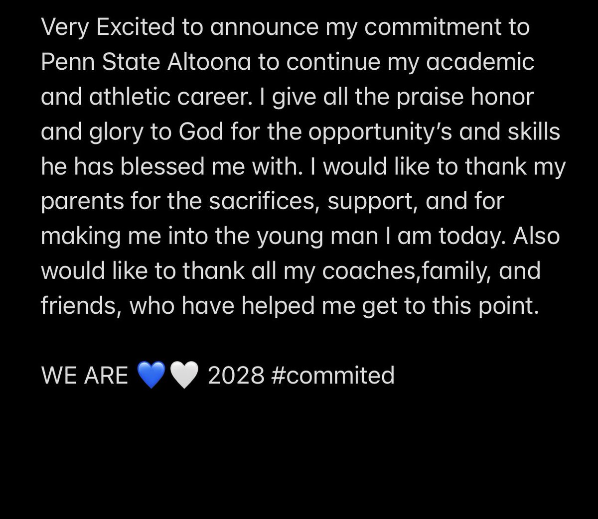 bennybaseball55's tweet image. 1000% Committed 
@PennstaltoonaBB @RJakaChuck 💙🤍