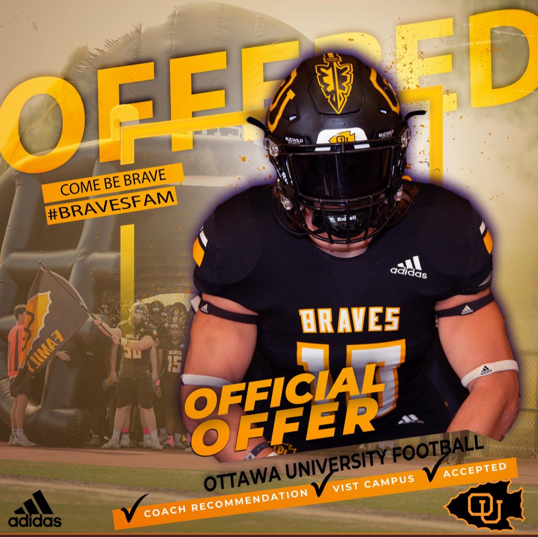 Big_Jon_Mason's tweet image. I'm extremely blessed to have received an offer from @OttawaBravesFB Thanks @cole_greenwood5 and @CoachNickDavis for giving me this opportunity. #OttawaBraves #BravesNation #BeBrave #BravesBond #OtterOn #FAM #WinTheDay