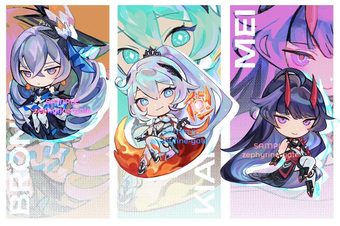 kiana bronya mei u will always be my favorite main trio#HonkaiImpact 