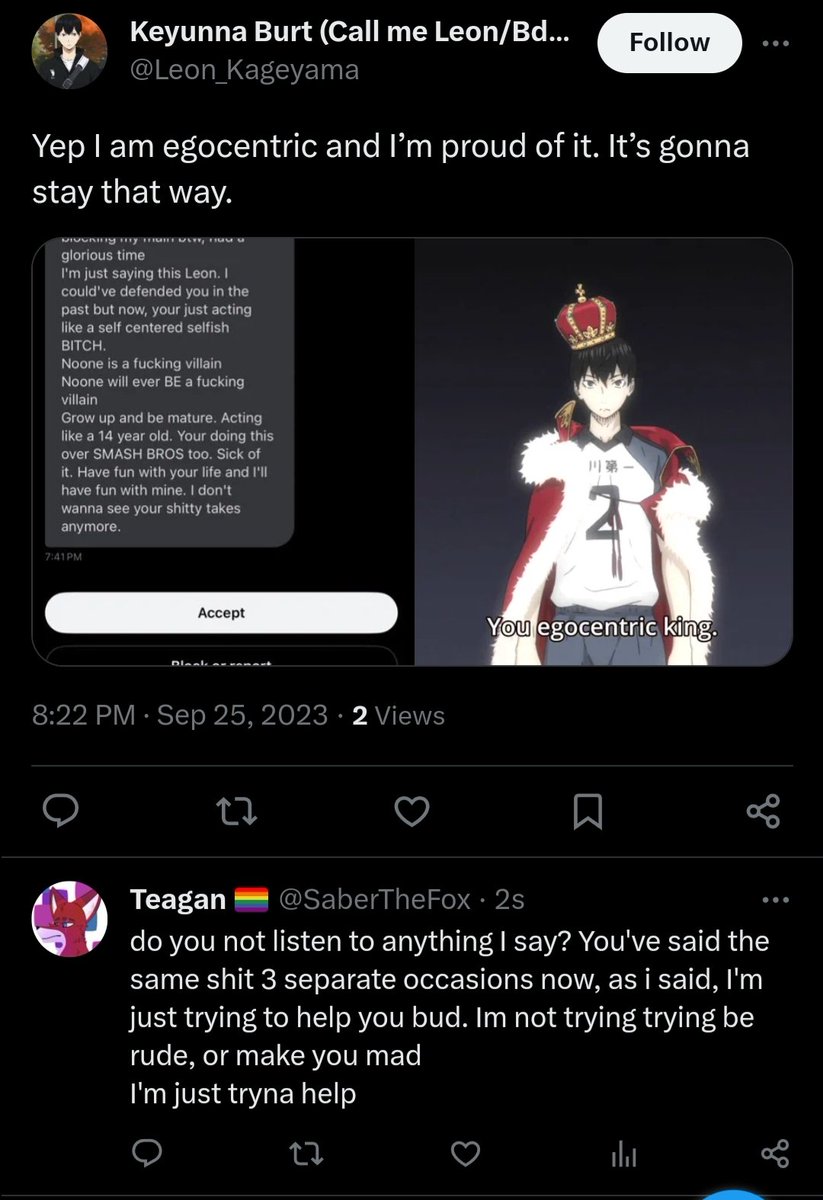 Saber tweet media