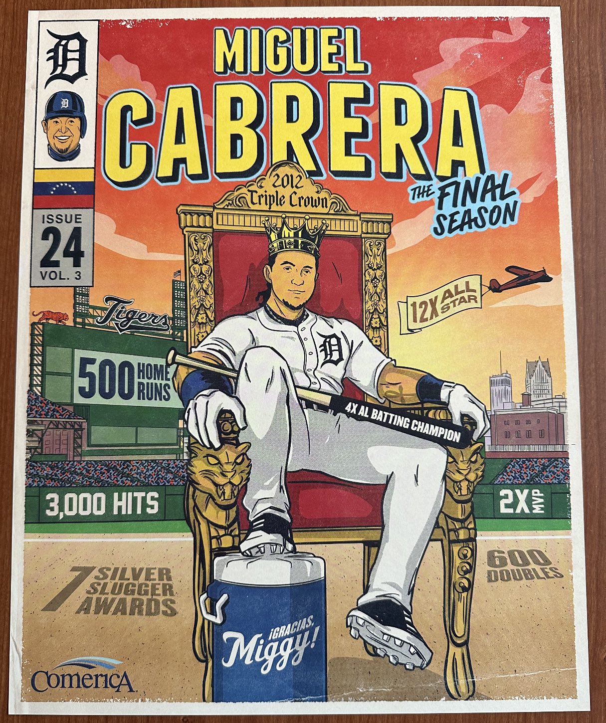 Once a Tiger, always a Tiger. Following Sunday's game, Miguel Cabrera's  next chapter will be in Detroit as a Special Assistant to the…