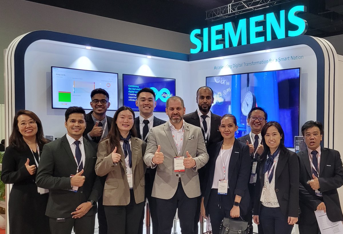 amirzaha's tweet image. Siemens participated in the Smart Nation Expo from 19-21 September at #MITEC and showcased innovative products and solutions to accelerate Malaysia&apos;s digital transformation journey on becoming a smarter nation.
#TransformtheEveryday