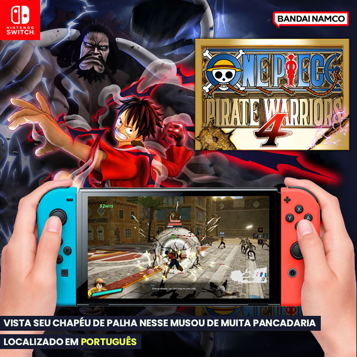 One Piece Pirate Warriors 4 Nintendo Switch (Jogo Mídia Física