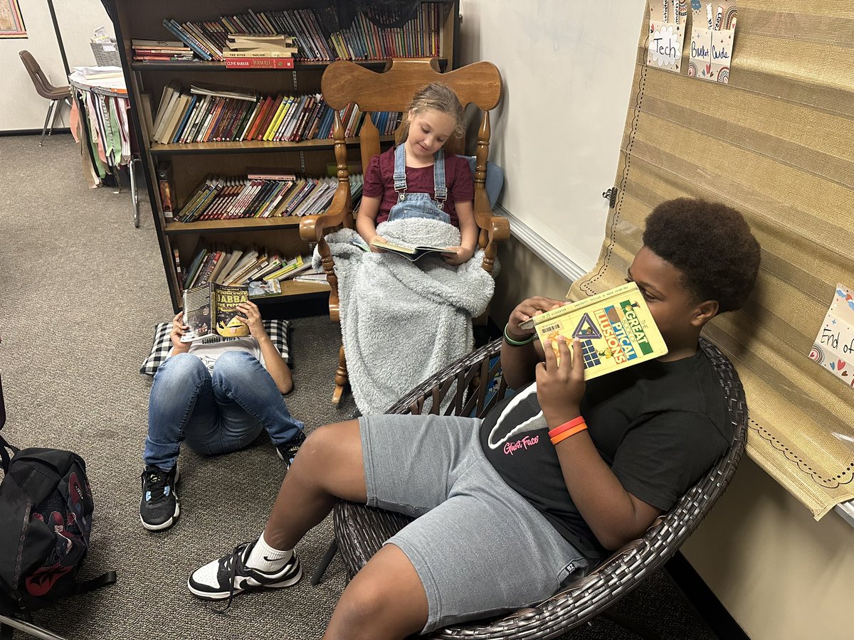 Independent reading for the win! <a href="/HumbleISD_OE/">Oaks Elementary</a>