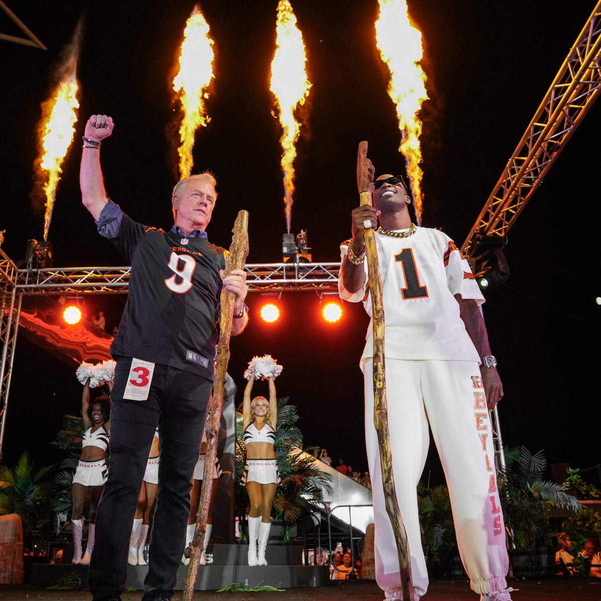 Bengals's tweet image. Legends 🔥