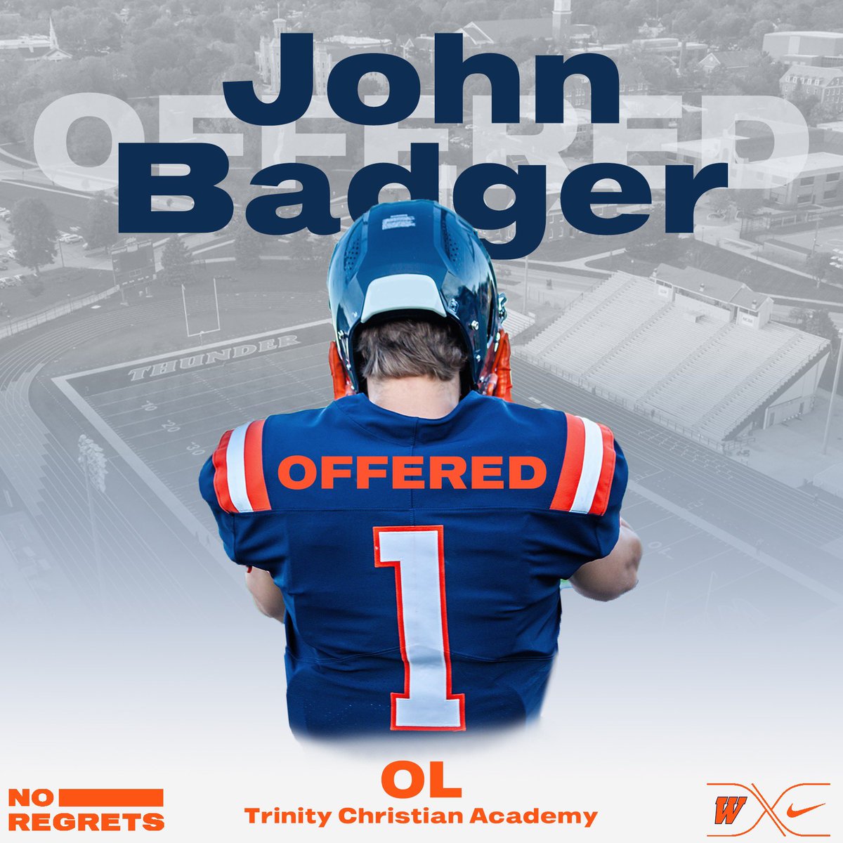 John Badger (@john__badger) on Twitter photo I am blessed to announce that I have received an offer to continue my academic and athletic career at Wheaton College! <a href="/WheatonFB/">Wheaton Football</a> <a href="/TCAAddisonFB/">TCA Trojan Football</a> <a href="/GregJohnston67/">Coach Greg Johnston</a> <a href="/HC_Hayes/">Steve Hayes</a> <a href="/J_Clint/">Clint Schumacher</a> <a href="/HouckCoach/">CoachHouck</a> <a href="/Coach_JScott/">Jesse Scott</a> #LetsRoll I am blessed to announce that I have received an offer to continue my academic and athletic career at Wheaton College! <a href="/WheatonFB/">Wheaton Football</a> <a href="/TCAAddisonFB/">TCA Trojan Football</a> <a href="/GregJohnston67/">Coach Greg Johnston</a> <a href="/HC_Hayes/">Steve Hayes</a> <a href="/J_Clint/">Clint Schumacher</a> <a href="/HouckCoach/">CoachHouck</a> <a href="/Coach_JScott/">Jesse Scott</a> #LetsRoll