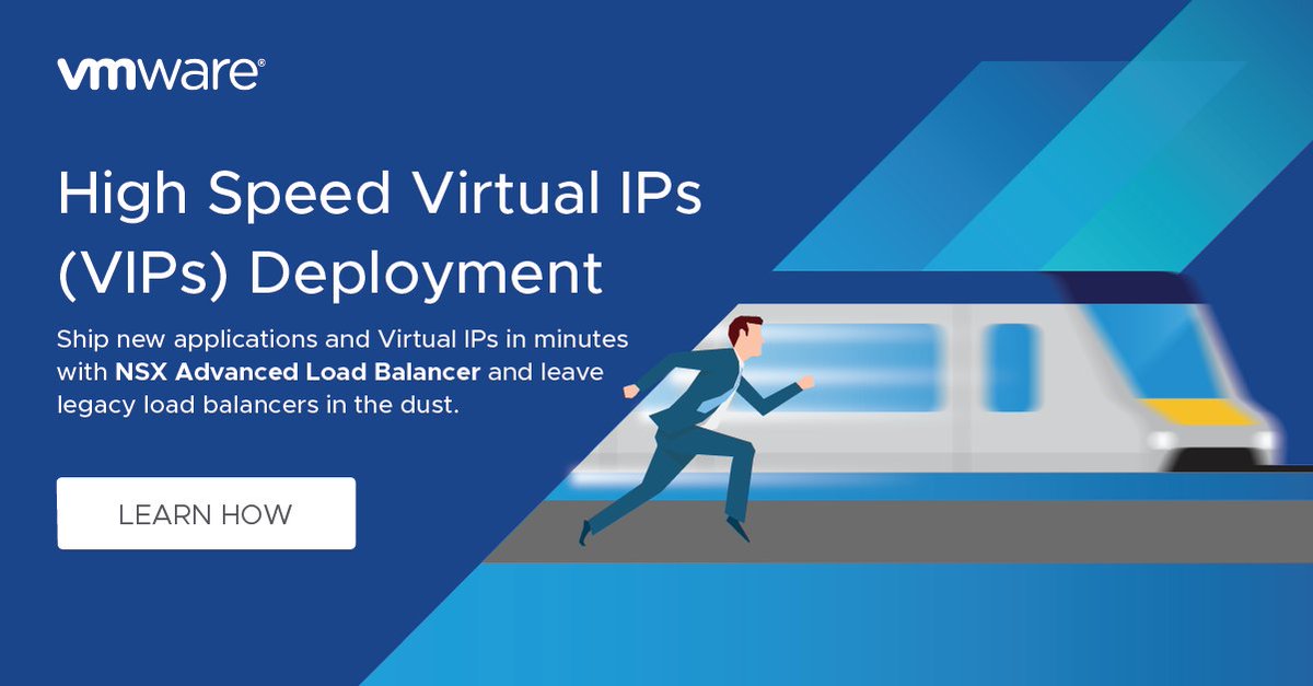 Remove roadblocks to to provision new Virtual IPs, rolling them out in minutes instead of days or weeks with NSX Advanced Load Balancer. Your app teams can deploy apps faster, and apps never fail in the clutch.

info.avinetworks.com/why-you-need-m…