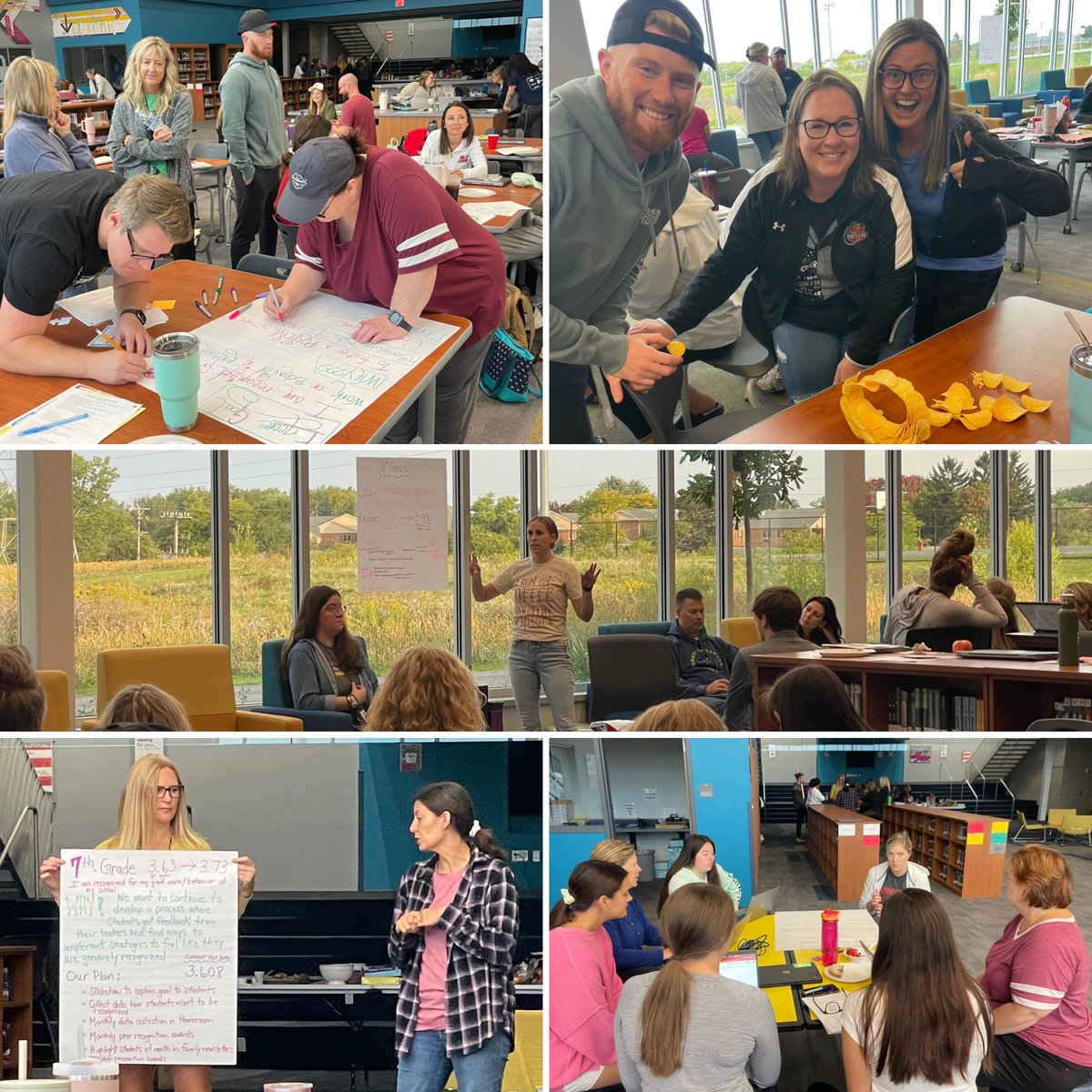 Grateful for professional development days led by so many amazing teachers on staff who are committed to always doing what’s best for our students- no matter what. ❤️ #mlmuskypride