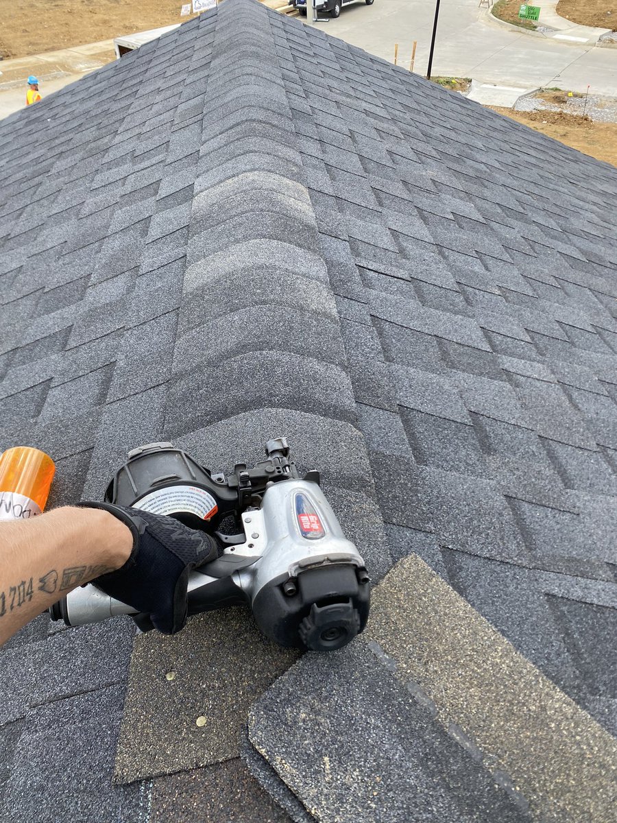 It was a day…big s/o to Habitat for Humanity. 💪🏻

Shingles/ridge caps/siding DONE.