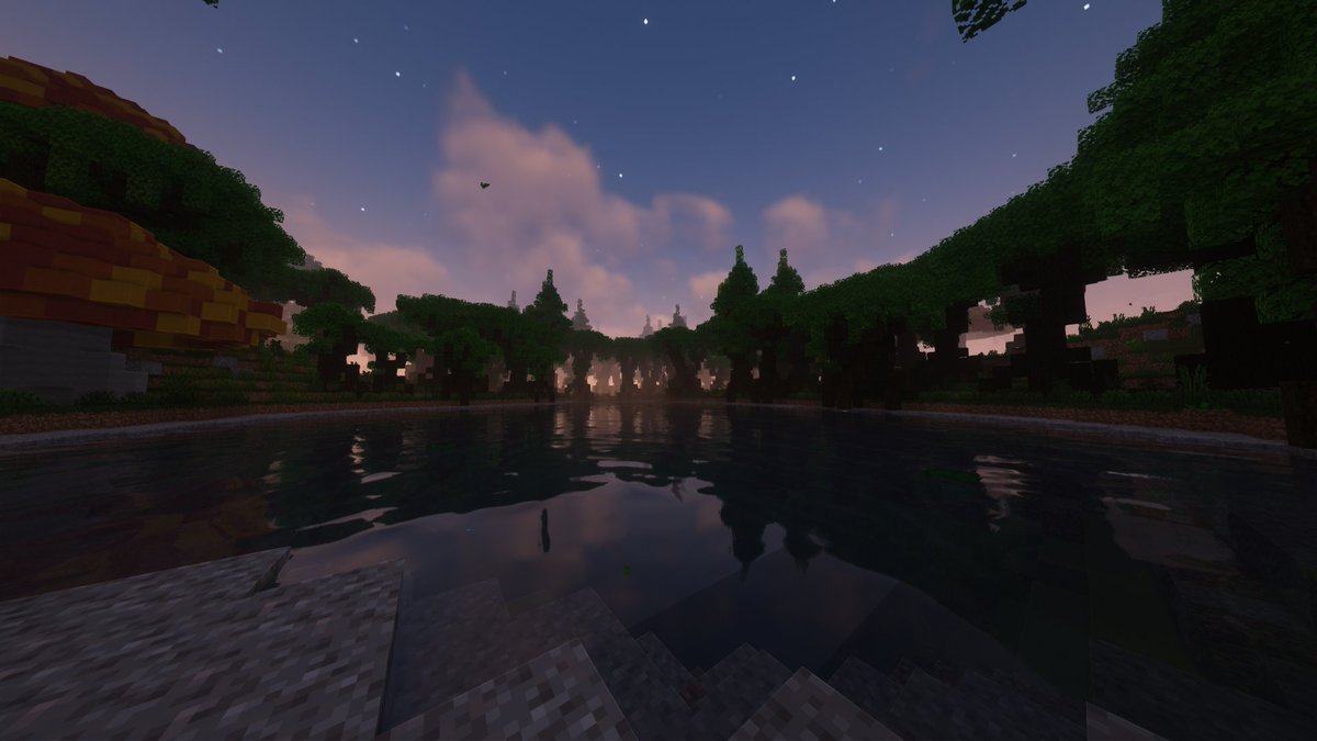 RunesSMP's tweet photo. Exploring the enchanted Heartwood forest can be one of the most dangerous things to do on Drehmal, but for those brave enough to explore this ever changing woodland, you will be rewarded with some of the most beautiful sights in all of Drehmal. https://t.co/ph7zXV6NpR