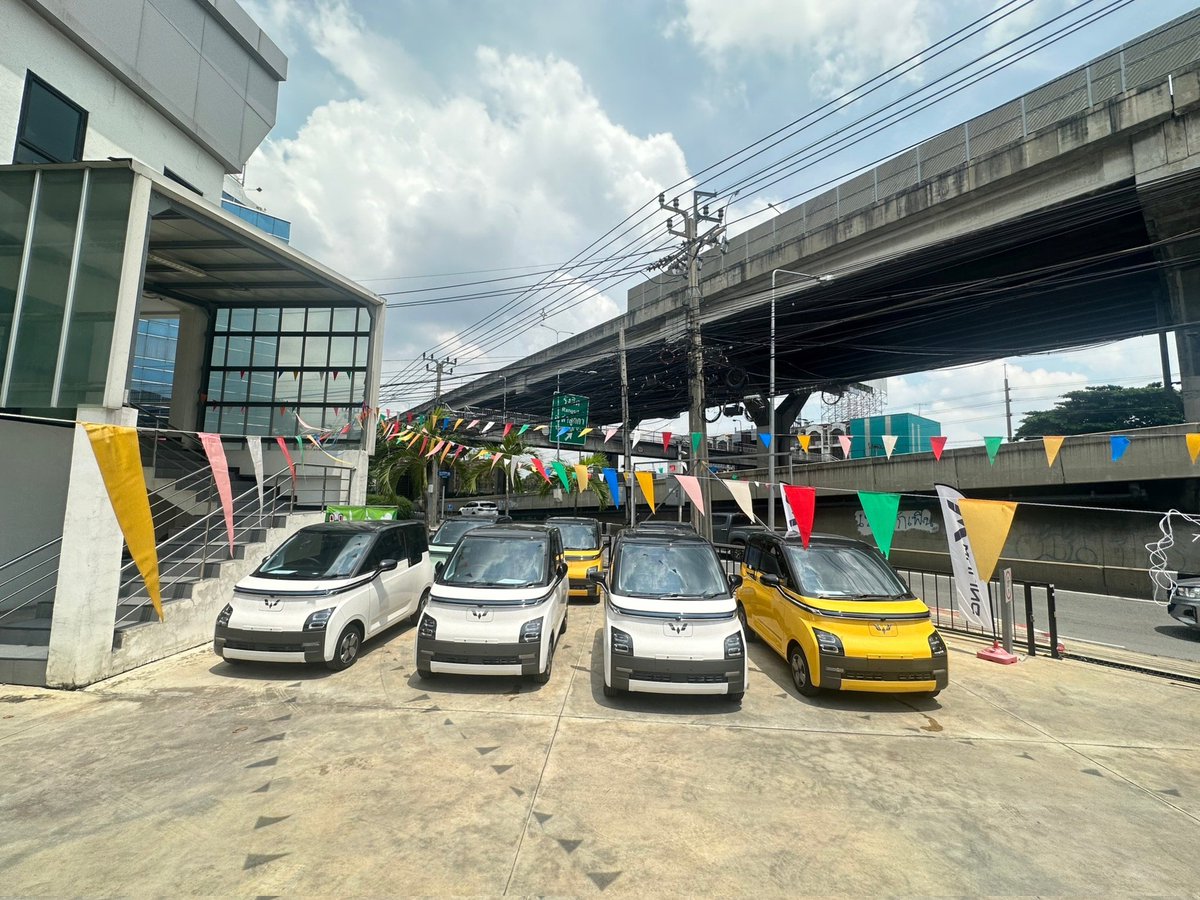 MJBank's tweet image. รถมาเพียบครับ
08-56789-579
#Volt 
#Wuling 
#EVBangkok
#BangkokEV
#อีวีบางกอก 
#อีวีบีเคเค
#EVBKK