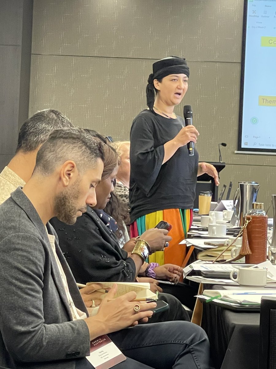 Attending meeting of the Decade for Ecosystem Restoration in Darwin, Australia. Excited 

#decadeforecosystemrestorstion 
#G20GLI