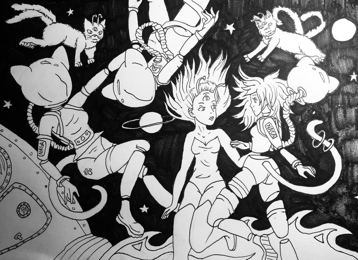 TrashCatX3's tweet photo. The #Art vs the #Artist https://t.co/sPWZ5CLnuA