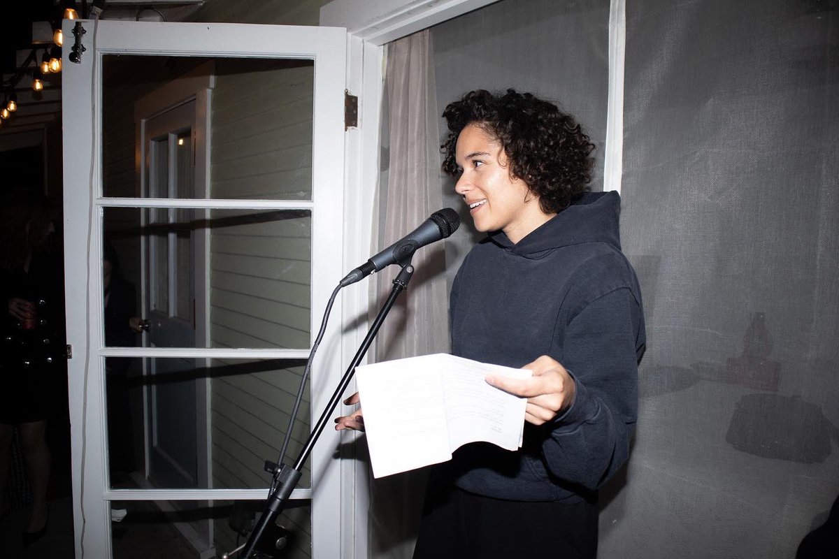 therealsjloren's tweet photo. Me and this young cricket are touring SALT, play/dance we wrote to Cyprus and London. It’s inspired by Euripides’ Medea with Jason and Medea a pair of ruthless LA artists out for money, clout and power. If any of you psychopaths are in either of those locations, hit me up! https://t.co/4wdPFQZqvE