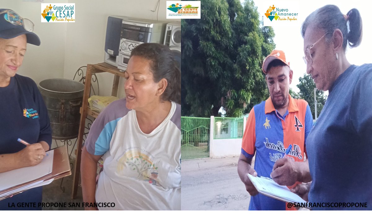 Sanfcopropone's tweet photo. #LaGentePropone continúa realizando las Consultas Ciudadanas sobre los servicios públicos, los ciudadanos expresan su grado de satisfacción sobre el funcionamiento de los asuntos públicos en San Francisco y sus propuestas de solución. #ServiciosPùblicos
#ParticipaciònCiudadana https://t.co/1iCDXOOaqk
