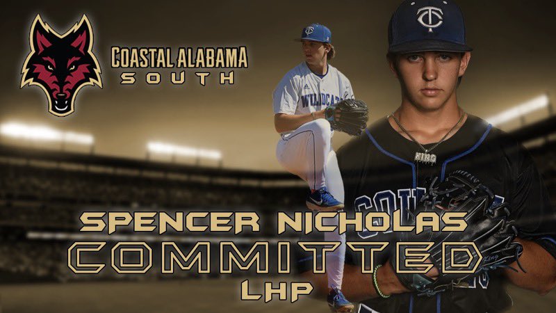 I am blessed to announce I will be furthering my academic and athletic career at <a href="/CoyoteSouthBSB/">CA South Coyote Baseball</a>. I’d like to thank God for the ability to continue to glorify Him. Thank you to <a href="/PRU334/">JD Pruitt</a>, <a href="/Caleb_Reis00/">Caleb Reis</a>, and the rest of the coaching staff for this opportunity!#GoYotes🐺 @PBR_Alabama
