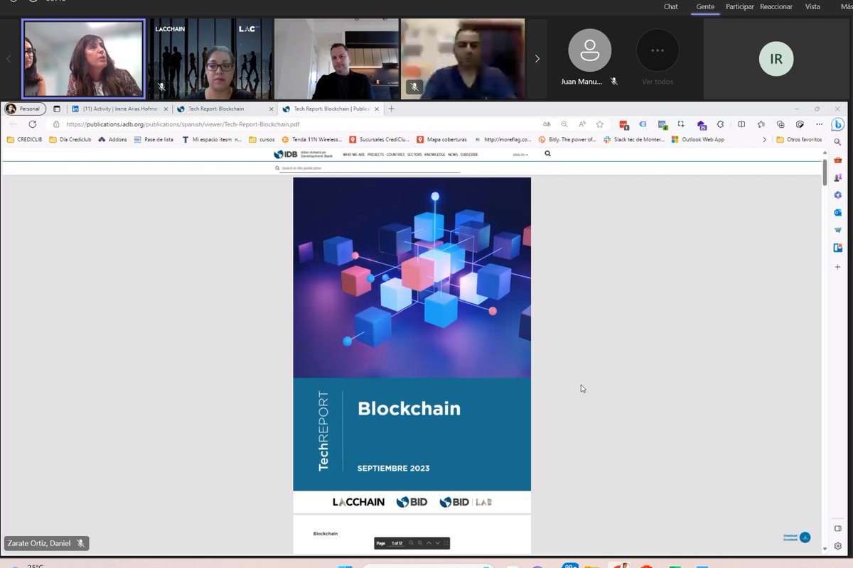 AdolfoBercheni's tweet image. Muy agradecido a @LACNetNetworks y @LACChain por la invitación a participar al Encuentro de Aliados #LACChain - #LACNet 👍
Esta gran alianza donde participamos con #Biotoken fomenta el networking y fortalece los lazos de quienes trabajamos por un mundo #sostenible.
#blockchain
