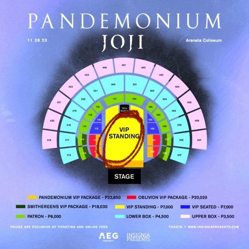 ITnotcare's tweet photo. SELLING: JOJI LIVE IN MANILA: PANDEMONIUM ASIA TOUR

Section: VIP STANDING
Price: 7650 only!

rfs: nakabili na pala ng ticket yung kasama ko

DM or comment if interested
#joji #Pandemonium #Selling #ticketsforsale #Concert #Selling_ticket #ticketsforsale https://t.co/ZOt6Vz7XYS