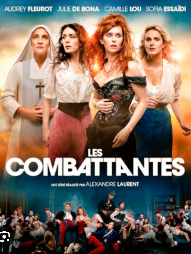 Tremenda miniserie francesa. 🪖😍🍿🎬
#LesCombattantes 🎥
#Netflix