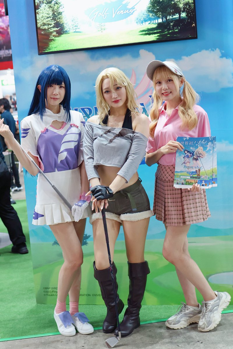 ゴルフ混ぜてください

#TGS2023
#TGS2023コスプレ 
#バディゴル
#BW_golf
#BIRDIEWING