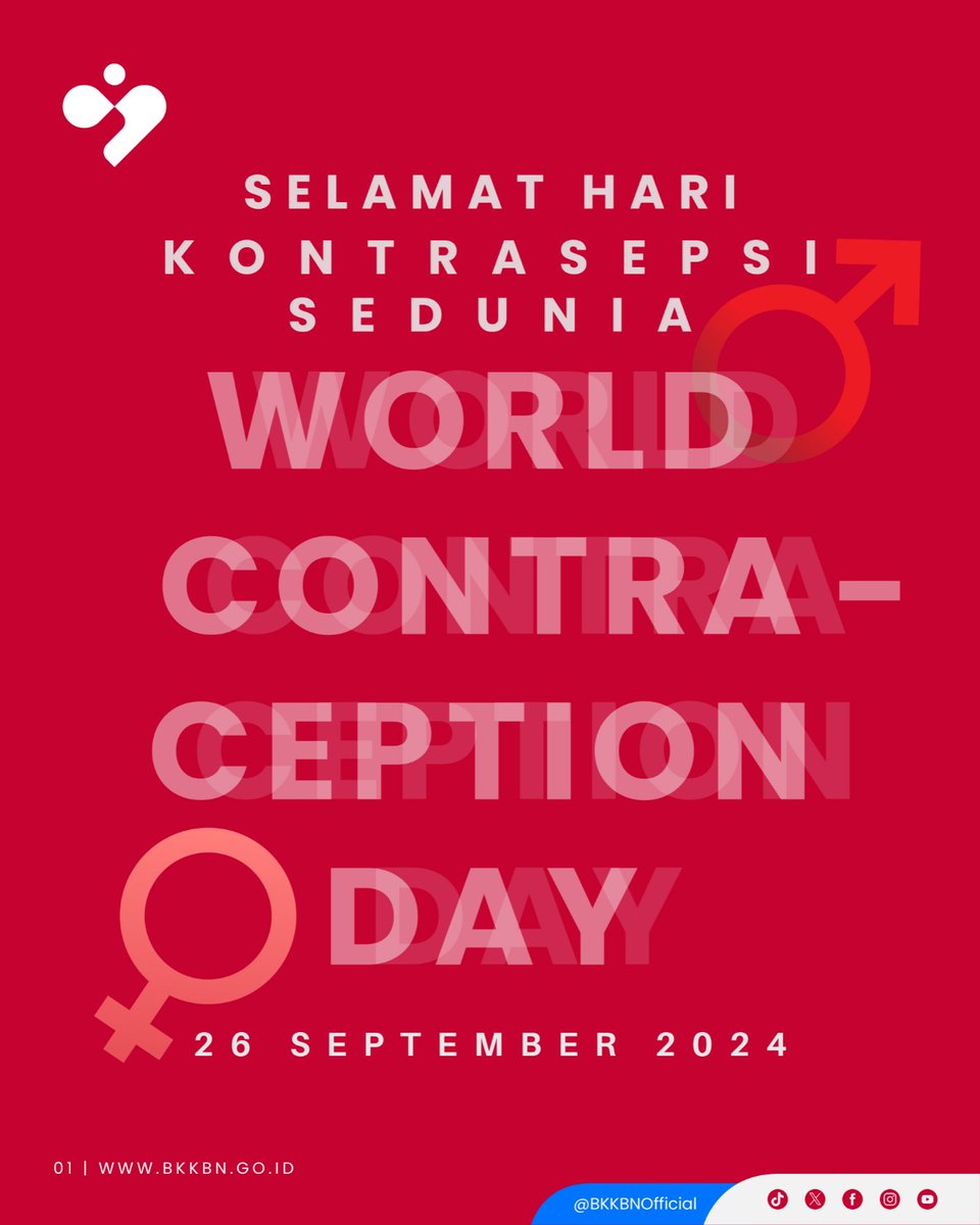 BKKBNKalbar_'s tweet photo. Hari Kontrasepsi Sedunia (World Contraception Day) pada 26 September 2023. Peringatan ini diselenggarakan di bawah upaya bangsa ini merealisasikan target dalam program Pembangunan Keluarga, Kependudukan, Keluarga Berencana (Bangga Kencana) dan Percepatan Penurunan Stunting (PPS). https://t.co/BtF1eh5Yr4