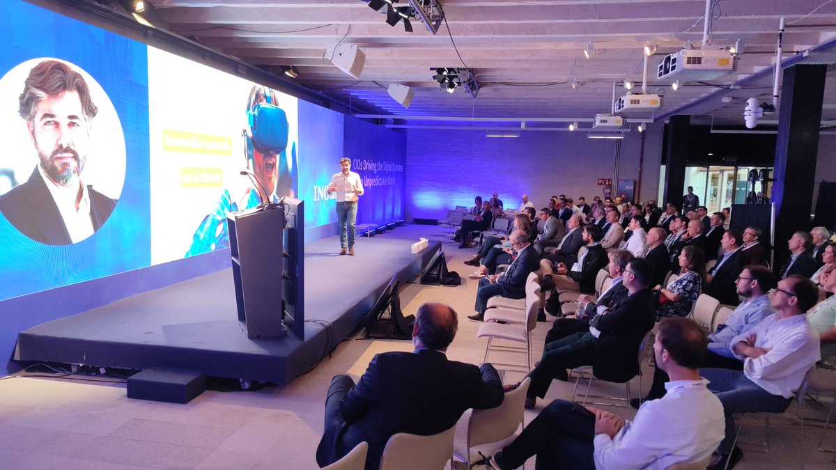 Esther Macías (@esmacis) on Twitter photo Ignacio Juliá, Consejero Delegado de
<a href="/ING_es/">ING España</a> subraya en #CIO23IDCFoundry la importancia de apostar por tecnología con impacto y de carácter innovador <a href="/IDCSpain/">IDC | Spain</a> <a href="/FoundrySpain/">Foundry España</a> <a href="/ciospain/">CIO España</a> Ignacio Juliá, Consejero Delegado de
<a href="/ING_es/">ING España</a> subraya en #CIO23IDCFoundry la importancia de apostar por tecnología con impacto y de carácter innovador <a href="/IDCSpain/">IDC | Spain</a> <a href="/FoundrySpain/">Foundry España</a> <a href="/ciospain/">CIO España</a>